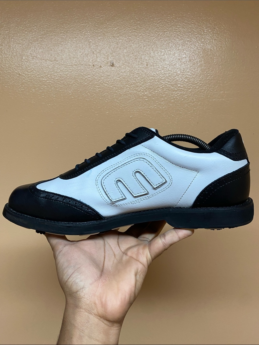 Rare Vintage Etnies Lo-Cut II Wing Tip Golf Shoes Size 11.5 - Picture 5 of 17